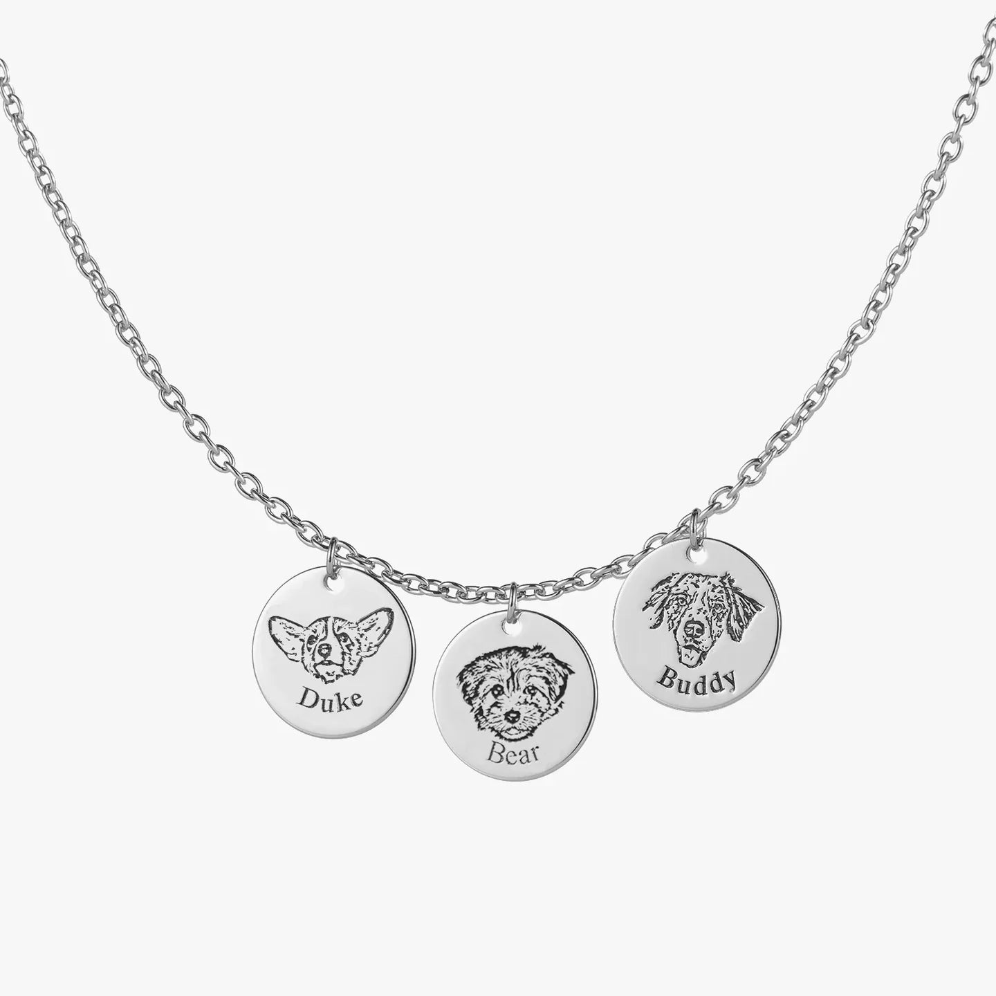 EverNear™ Custom Pet Face Necklace