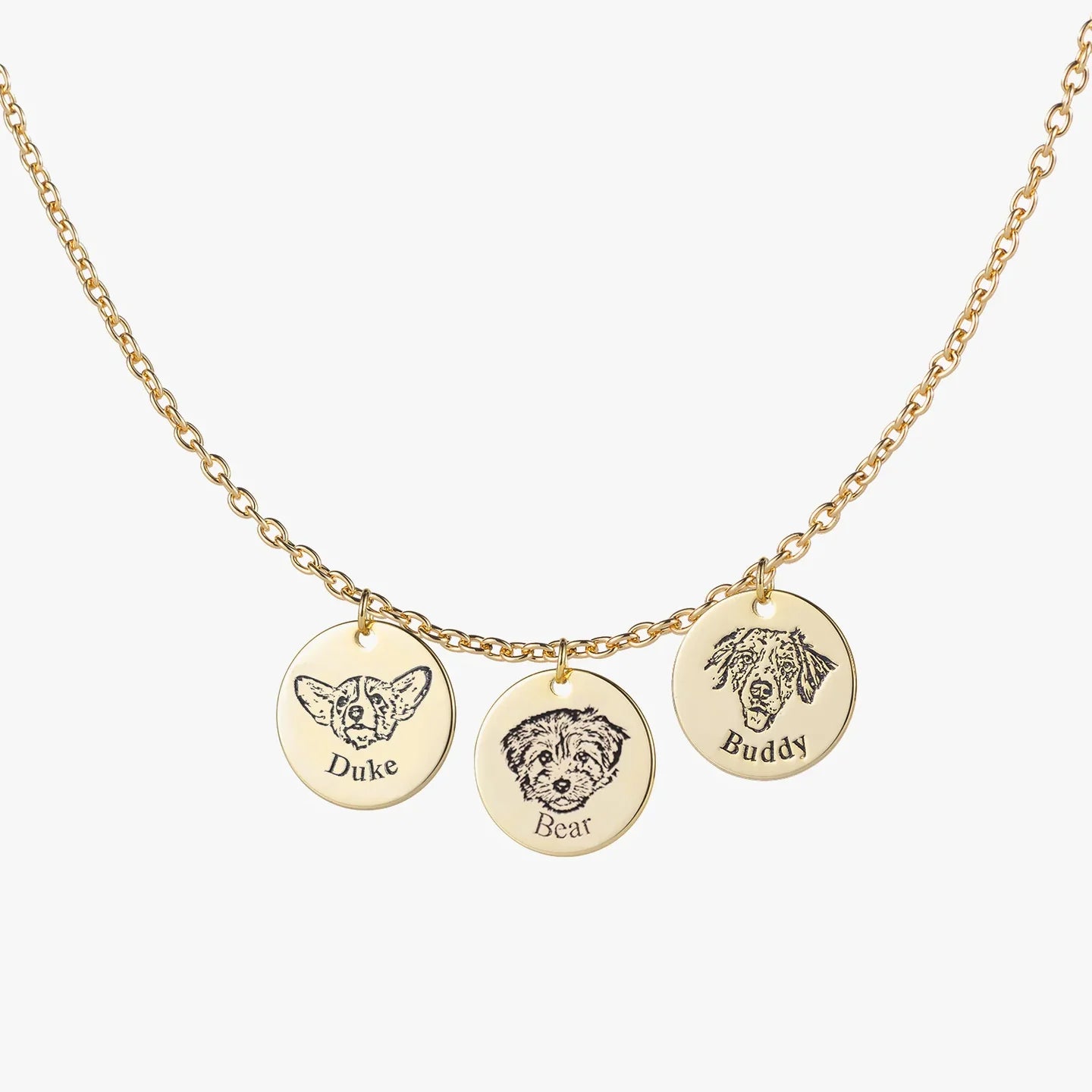 EverNear™ Custom Pet Face Necklace