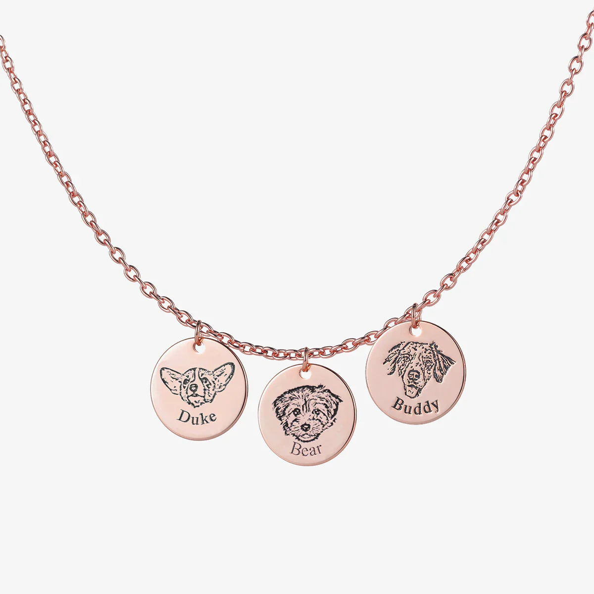 EverNear™ Custom Pet Face Necklace