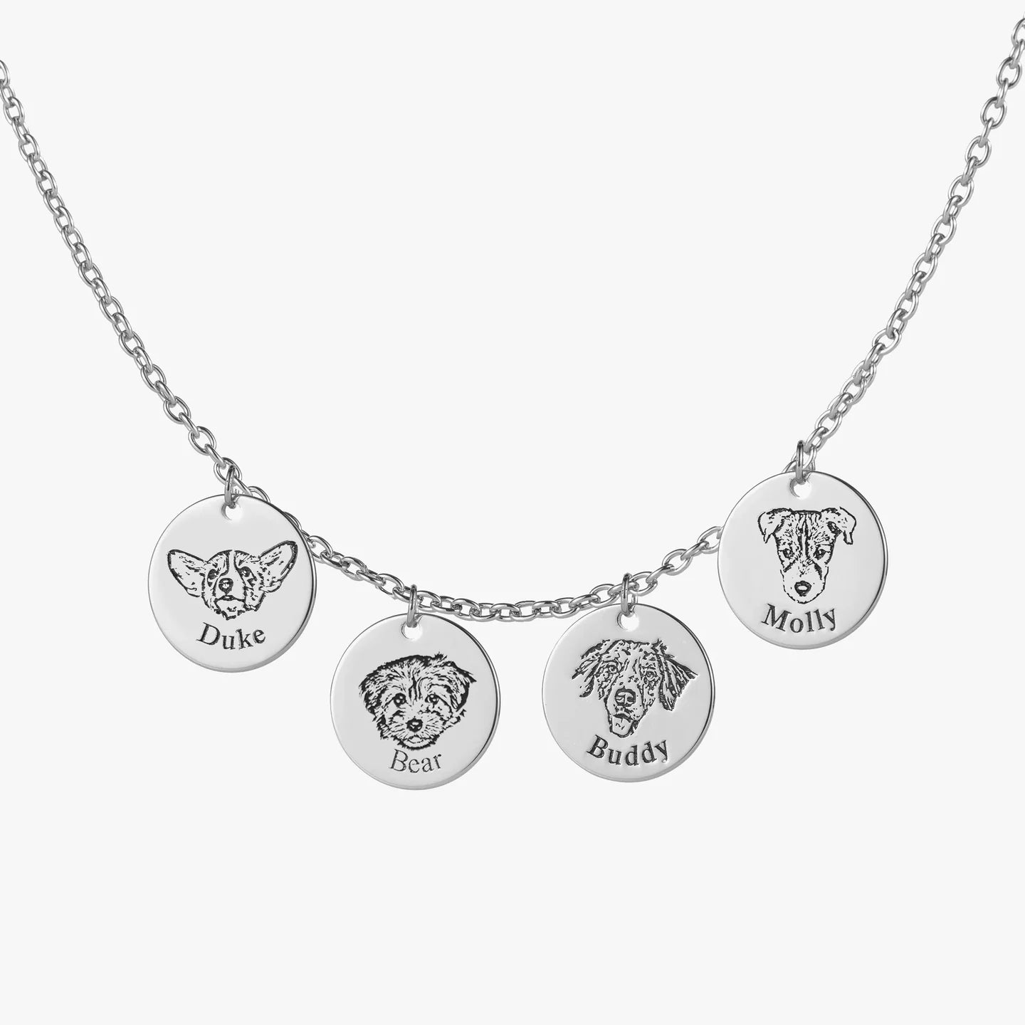 EverNear™ Custom Pet Face Necklace